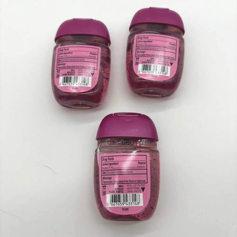 Bath & Body Works Aurora Disney Princess Hand Sanitizer 1 oz Pink Aurora 3 pk